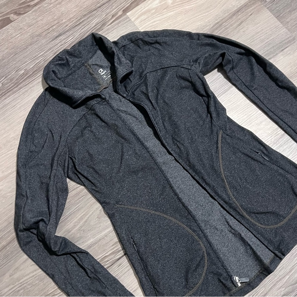 GAP Charcoal Full-Zip Jacket